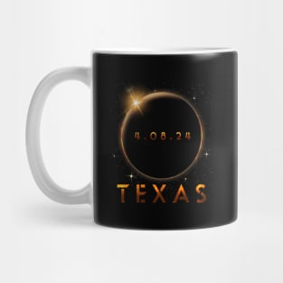 Eclipse Texas Solar Eclipse 2024 Texas 4.08.24 Mug